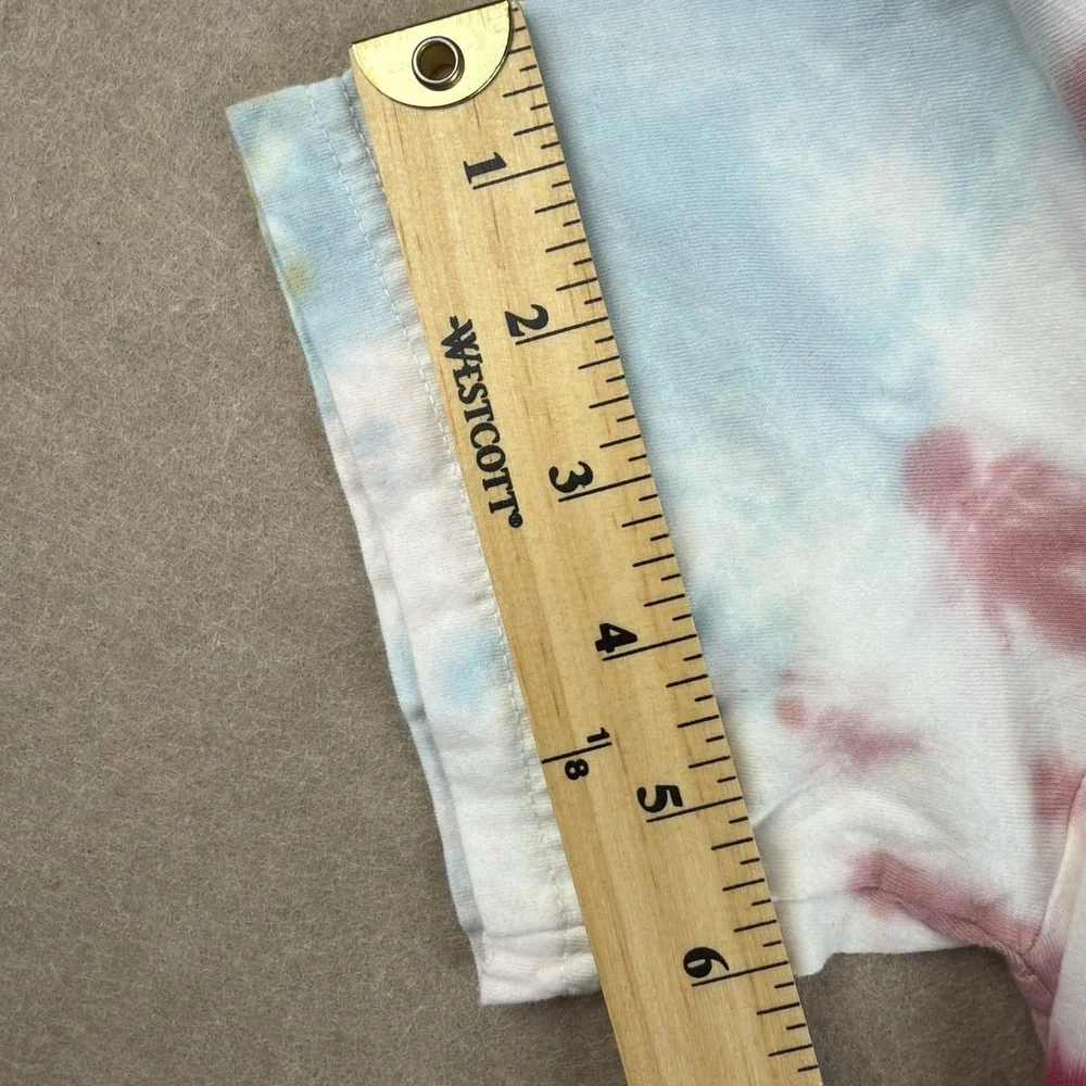 Tie Dye T Shirt Mens Medium Multicolor Spiral Graphic Short Sleeve Tee‎